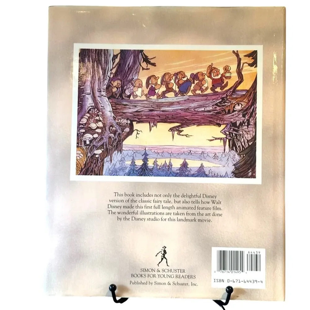 1987 First Ed. Walt Disney's Snow White and the Seven Dwarfs, Making the Film